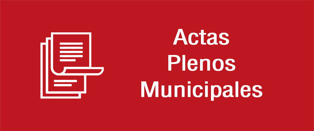 Actas Plenos Municipales